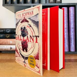 Owlcrate Exclusive Signed First Edition Gallant by V. E. Schwab